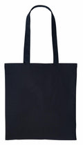 A Nutshell RL100, a plain black tote bag with two shoulder straps, set against a white background.