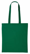 The Nutshell RL100 is a plain green tote bag featuring two handles.