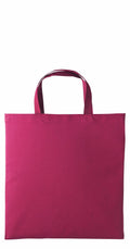 Displayed against a white background is the Nutshell RL110, a vibrant pink tote bag characterized by its simplicity and featuring two handles.