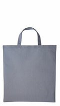 The RL110 tote bag by Nutshell is crafted from gray fabric and features two handles, displayed against a plain white background.