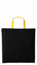 Nutshell RL130 tote bag with yellow handles.