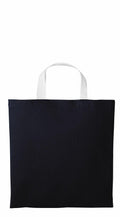 The Nutshell RL130, a black tote bag with white handles, is shown on a white background.