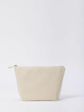 A Nutshell RL800 fabric pouch in plain beige with a zip closure displayed against a white background.