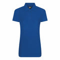 RX01F by ProRTX is a blue short-sleeve polo shirt displayed on a white background, featuring a collar and three buttons.