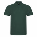The ProRTX RX101 is a green polo shirt featuring a collar and three buttons.