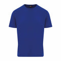 A plain RX151 T-shirt in royal blue from ProRTX is displayed against a white background. The shirt features short sleeves, a crew neckline, and a visible tag inside the collar.
