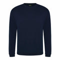 The RX301 by ProRTX is a navy blue crewneck sweatshirt, displayed on a white background. It features long sleeves and boasts a minimalist design, free of logos or patterns.