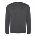 Product RX301 by ProRTX is a plain dark gray crewneck sweatshirt with long sleeves, showcased against a white background.