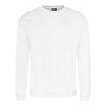 A white crewneck sweatshirt with long sleeves is displayed against a plain background. The inside of the collar features a label that reads ProRTX, indicating the RX301 model.
