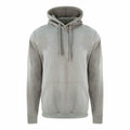The RX350, a plain grey hoodie by ProRTX, features drawstrings and a kangaroo pocket and is displayed against a white background.
