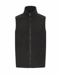 Introducing the RX405 by ProRTX: a sleek black sleeveless vest featuring a front zipper and a high collar.