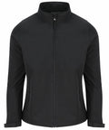 RX50F by ProRTX, a black zip-up jacket featuring long sleeves and a high collar, showcased on a plain background.