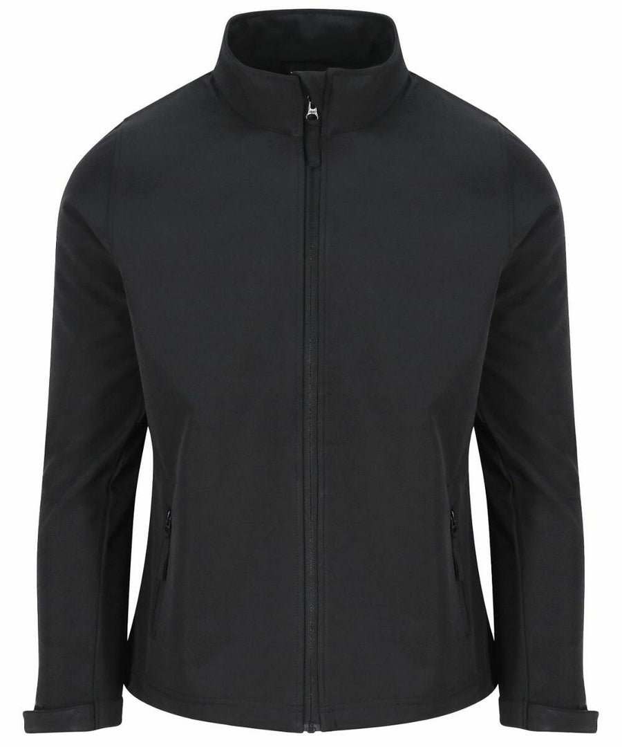 RX50F by ProRTX, a black zip-up jacket featuring long sleeves and a high collar, showcased on a plain background.