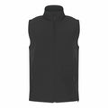A ProRTX RX550 black zip-up vest featuring a high collar and two zippered front pockets.