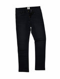 A pair of SD001 jeans from AWDis So Denim, featuring a dark blue denim with button and zip closure.