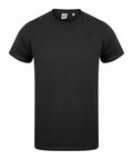 Skinnifit SF121 short-sleeve t-shirt with a solid black design on a white background.