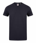 The Skinnifit SF121 is shown against a white backdrop, featuring a plain black design. It has a round neckline and short sleeves, carefully arranged to highlight its shape and fabric texture.