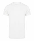 The Skinnifit SF121 is featured against a white background. This T-shirt has a round neckline and short sleeves, highlighting its simple and classic design.