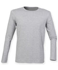 SF124 long-sleeve t-shirt by Skinnifit on a white background.