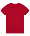 Skinnifit SF130 red short-sleeve T-shirt displayed flat against a white background.