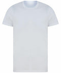 SF140 by Skinnifit, a plain white T-shirt displayed on a white background from the front.