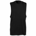 Skinnifit tank top (SF232) in black, displayed against a white background.
