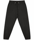 The Skinnifit SF430 jogger pants in black feature an elastic waistband, drawstring, and cuffed ankles.