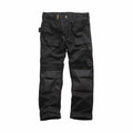 SH056 cargo pants by Scruffs, featuring multiple pockets and crafted from sturdy fabric, lying flat against a white background.