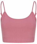 Skinnifit's SK230 features a pink cropped camisole with thin straps and a simple design.