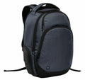 Introducing the Stormtech ST221, a dark gray backpack featuring multiple zippered compartments and adjustable shoulder straps, perfect for everyday use.