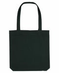 A Stanley/Stella SX061 tote bag in plain black canvas featuring two long handles.