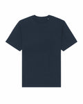 A plain black T-shirt, SX142 by Stanley/Stella, is displayed against a white background. The shirt features a classic crew neck and short sleeves, with no visible logos or designs.