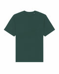 SX142 by Stanley/Stella: a plain dark green t-shirt set against a white background.