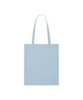 A Stanley/Stella SX148 tote bag, featuring a light blue color and long straps, showcased against a simple white background.