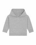 Stanley/Stella SX186 gray hooded sweatshirt against a white background.