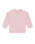 The Stanley/Stella SX187 is a light pink, long-sleeved toddler sweatshirt showcased on a white background. It boasts a round neck with simple cuff and hem detailing, offering an elegant and minimalist design.