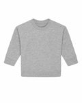 The SX187 by Stanley/Stella is a plain gray long-sleeve sweatshirt with a round neckline, shown against a white background. The material looks soft and comfortable, making it ideal for casual wear.