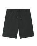 Dark green SX200 shorts by Stanley/Stella, featuring an elastic waistband and drawstring, displayed on a plain white background.