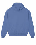 An SX217 hoodie from Stanley/Stella, featuring a plain blue design with a front pocket and hood.