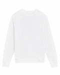 A plain white long-sleeve sweatshirt from the Stanley/Stella SX230 collection displayed against a white background.