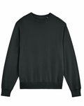 The SX231 crewneck sweater from Stanley/Stella, in a solid dark green color, is shown against a white background.
