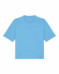 A Stanley/Stella SX235 T-shirt in plain light blue on a white background.