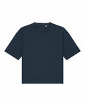 A plain, dark green T-shirt from Stanley/Stella with a round neckline and short sleeves, labeled as product SX235, displayed against a white background.