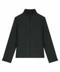 The Stanley/Stella SX241 is a dark green zip-up jacket featuring a high collar and long sleeves.