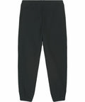 The Stanley/Stella SX242 jogger pants are plain dark green with an elastic waistband, cuffs, and side pockets.
