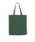 The "Bags" product is a simple, rectangular dark green tote with two handles, displayed empty against a white background.