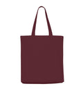 The product "Bags" is displayed against a white background. It features a plain maroon design with two handles and no embellishments.