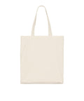 The product, Bags, is a simple off-white canvas tote with two handles. Displayed empty and flat against a white background, it features no logos, patterns, or decorations.