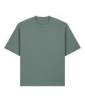 The T-Shirts product is shown in muted green with short sleeves, a classic crew neck, and a relaxed fit against a white background.