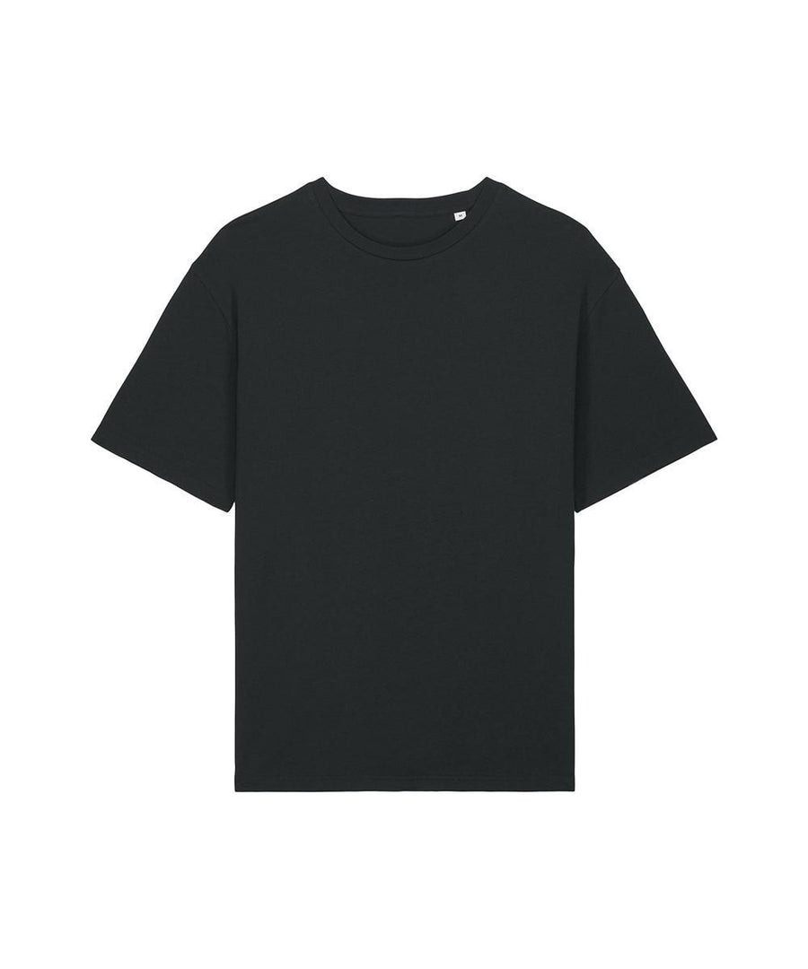 The T-Shirts product is a plain black short-sleeve crew neck, laid flat on a white background with no visible logos, patterns, or designs.
